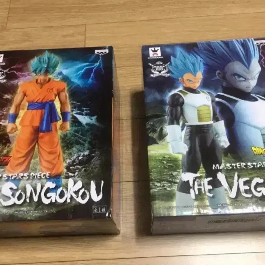 [BUNJANG] Dragon Ball MSP Frieza Resurrection Super Saiyan God SS Goku & Vegeta Bundle Set / 드래곤볼 MSP 부활의 F-슈퍼사이어인 블루 손오공, 블루 베지터(2종 일괄) [반프레스토 정품]