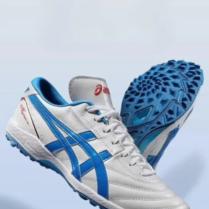 [BUNJANG] Asics C3 FF TF White/Blue 250mm / 아식스 C3 FF TF 흰파 250 중국발 판매 새상품