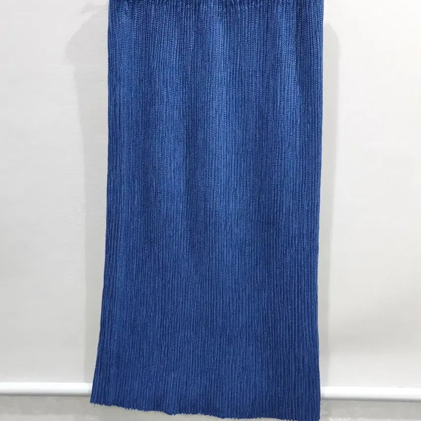 [BUNJANG] Evercube Pleated Skirt Aqua Blue / 에버큐브 플리츠 스커트아쿠아 블루 FREE