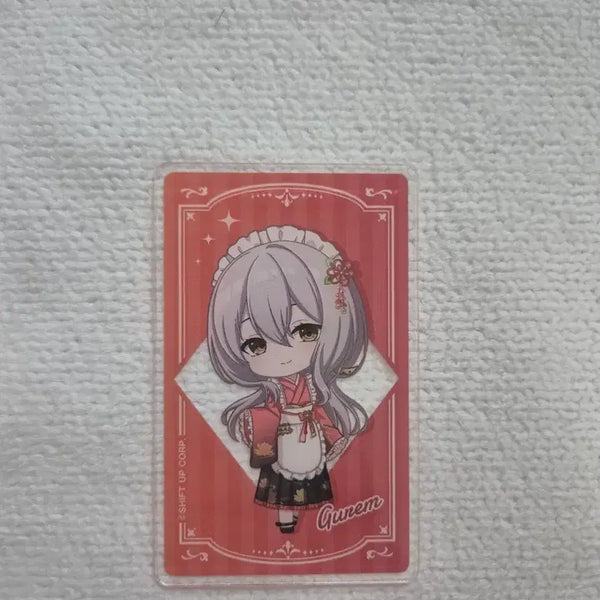 [BUNJANG] Niche and Gallery Hongryeon Acrylic Card / 니케 and gallery 홍련 아크릴카드
