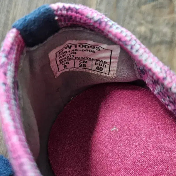 [BUNJANG] W1009s Sneakers Pink/Navy Size 250 / 운동화 w1009s 핑크/네이비 250