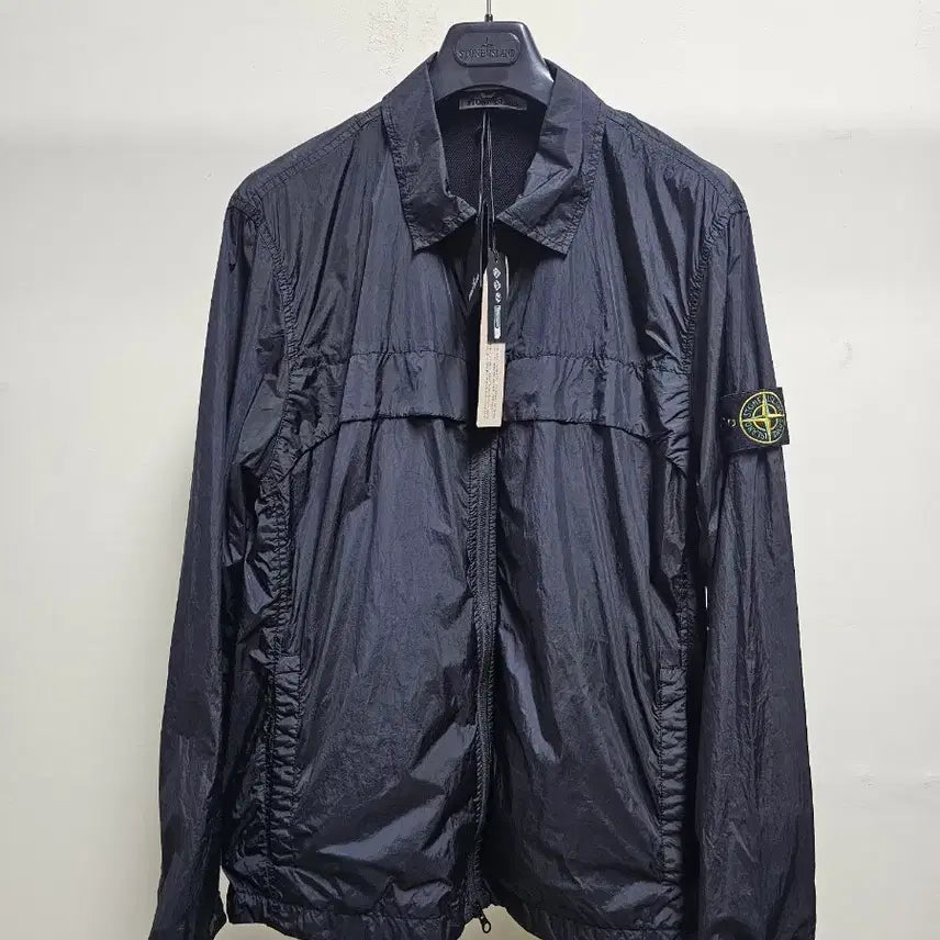 [BUNJANG] Stone Island Garment Dyed Crinkle Reps R-Nylon Jacket Black XL / 스톤아일랜드 가먼트 다이드 크링클랩스 R-나일론 자켓