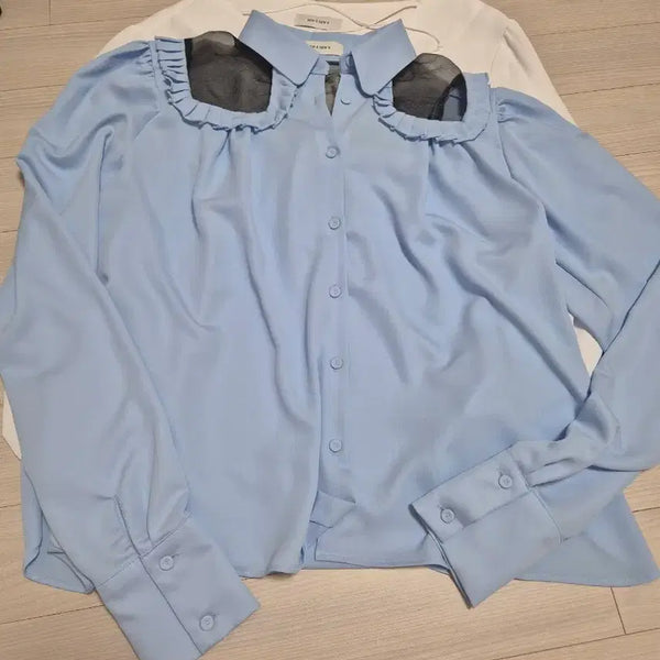 [BUNJANG] Women's Blouse Set (2 pcs) / 블라우스 2벌