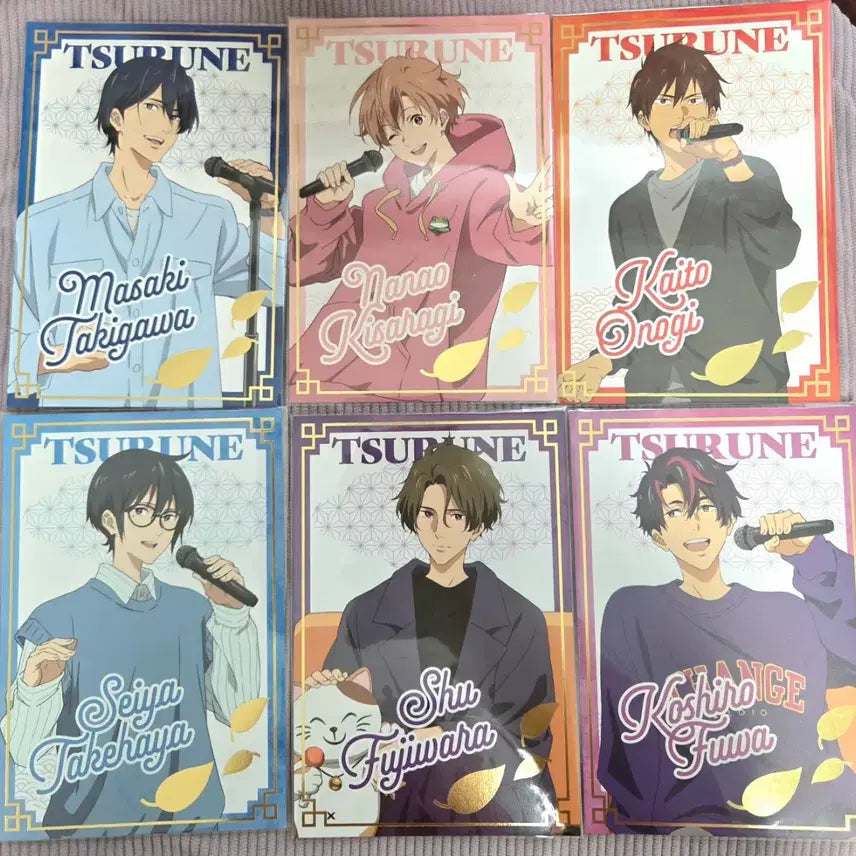 [BUNJANG] Tsurune Karaoke Collaboration Postcard Set / 츠루네 가라오케 콜라보 엽서