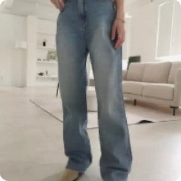 [BUNJANG] Hereb4 Light Blue Denim Jeans / 히어비포 연청바지 hereb4 light blue denim