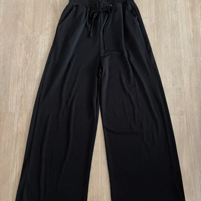 [BUNJANG] Black Banding Pants / (새상품) 블랙 밴딩 팬츠