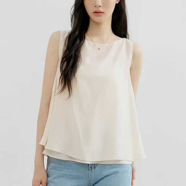 [BUNJANG] Mehvie Toa Blouse Vanilla Glow / 메비 mehvie 토아 블라우스 바닐라글로우 새상품