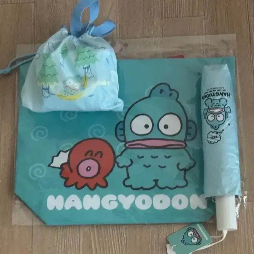 [BUNJANG] Hanggyo Dong Umbrella & Sunshade, Lunch Box, Shopping Bag / 한교동 우산 양산 한교동 도시락