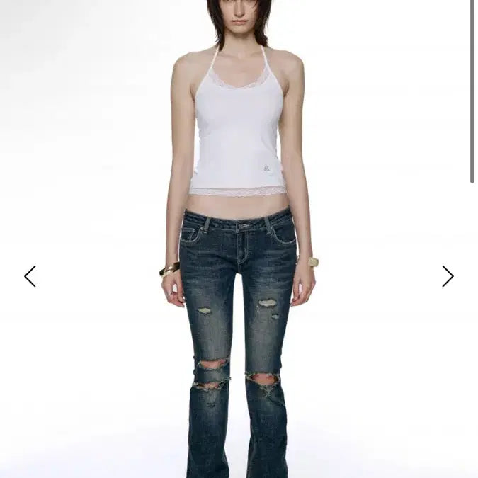 [BUNJANG] Rockcake Layne Low Rise Bootcut Jeans / 락케이크 Layne Low Rise Bootcut Jeans