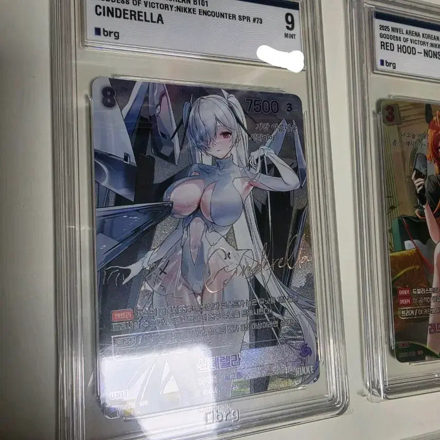 [BUNJANG] Nibel Arena BT01 Cinderella Signed Card SPR #73 / 니벨아레나 bt01 니케 신데렐라 사인카드 brg9