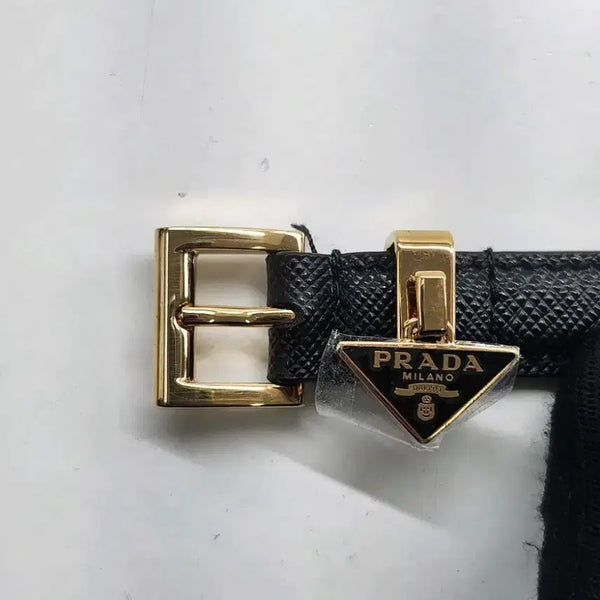 [BUNJANG] Prada Saffiano Leather Belt Size 80 / 프라다 사피아노 가죽 벨트 사이즈 80