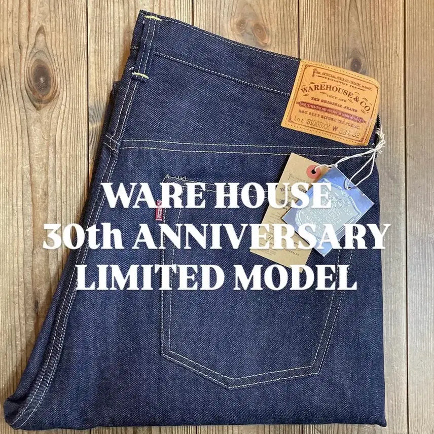 [BUNJANG] Warehouse 30th Anniversary Limited Edition Denim S1003XX W32 L32 Unwashed / 웨어하우스 30주년 기념 한정판 데님 S1003XX W32 L32 논워시
