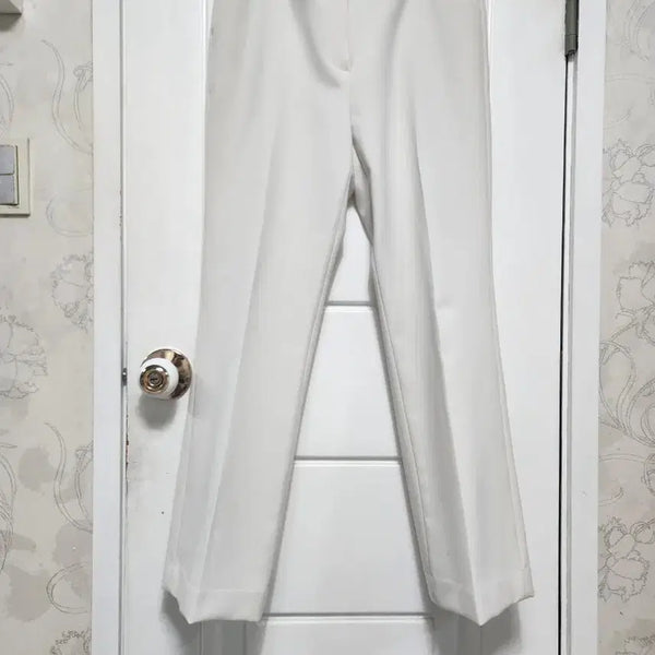 [BUNJANG] The Edge Ivory Slacks (Size 77) / 더엣지 아이보리 슬랙스 77