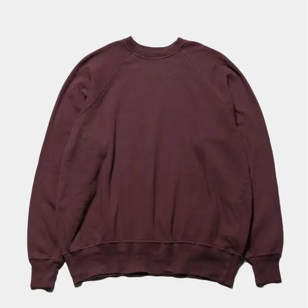 [BUNJANG] A.Presse Vintage Lightweight Sweatshirt Burgundy Size 3 / [3] 아프레쎄 빈티지 라이트웨이트 스웻셔츠 버건디