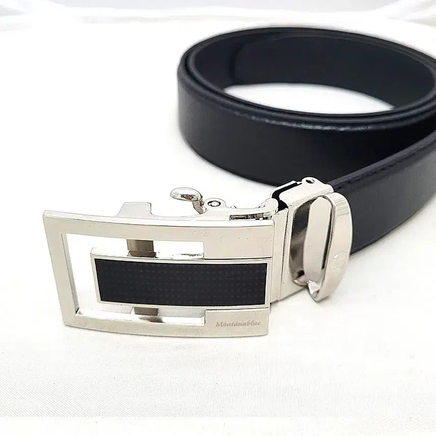 [BUNJANG] Leather Belt with Buckle / (무배)버클 지로고  정장 캐쥬얼 벨트37