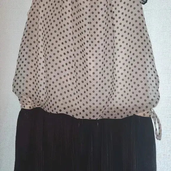 [BUNJANG] Polka Dot Chiffon Flare Mini Dress / S90]"*잔땡땡이 쉬폰 플레어>미니 원피스