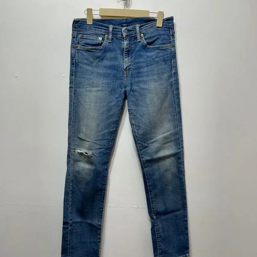 [BUNJANG] Levi's 511 Vintage Washed Roll-Up Jeans (Size 32) / 리바이스 청바지 511빈티지 워싱 롤업 32