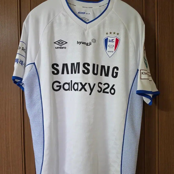[BUNJANG] Suwon Samsung 26 Season Away Jersey Full Patch L / 수원 삼성 26시즌 어웨이 풀패치 L