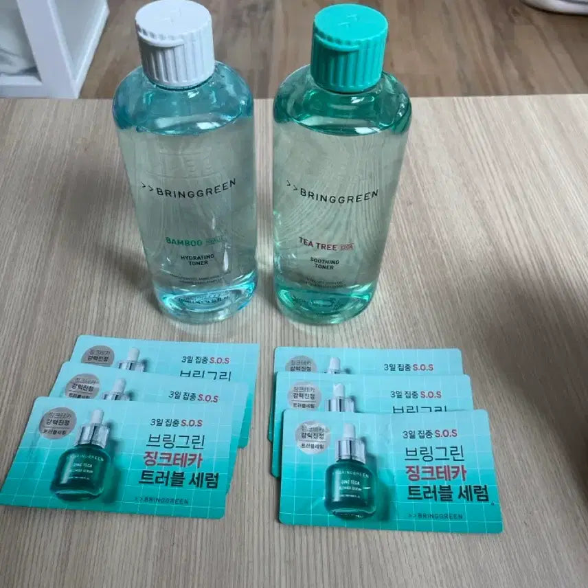 [BUNJANG] Bring Green Tea Tree Calming Toner & Bamboo Hydrating Toner / 브링그린토너판매해요 개당 8000원