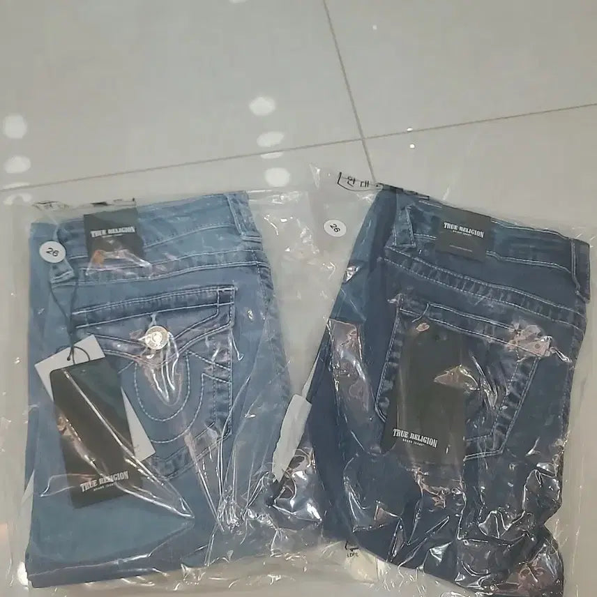 [BUNJANG] True Religion Jeans Set Light Blue/Dark Blue / 트루릴리젼 청바지 라이트 블루/다크 블루 2종세트 26