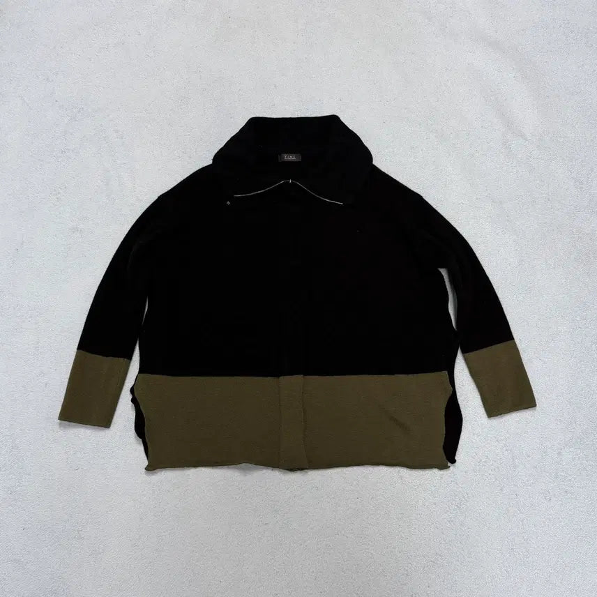 [BUNJANG] Time Cashmere Knit Zip-up Jacket / 타임 여성 캐시미어 니트 집업(90-95)