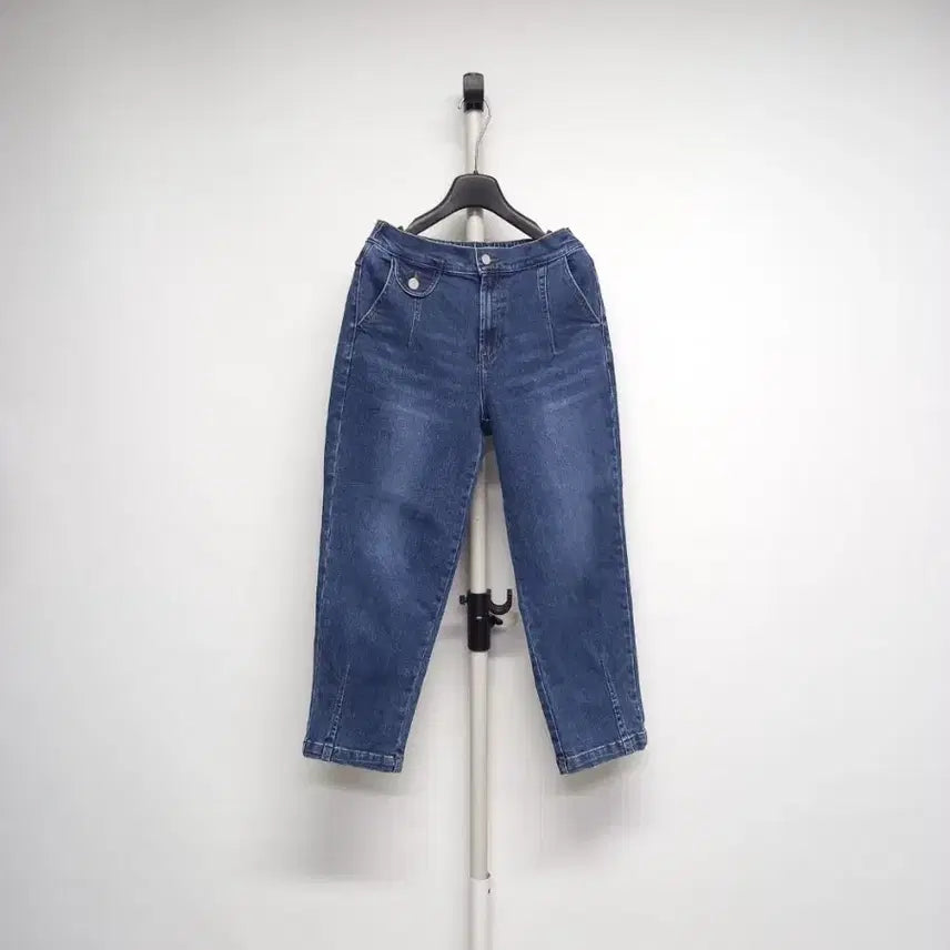 [BUNJANG] Balenciaga Dark Wash Denim 8-9分 Length Pants Size 55 / 발렌시아 진청 데님 8부9부 팬츠 55