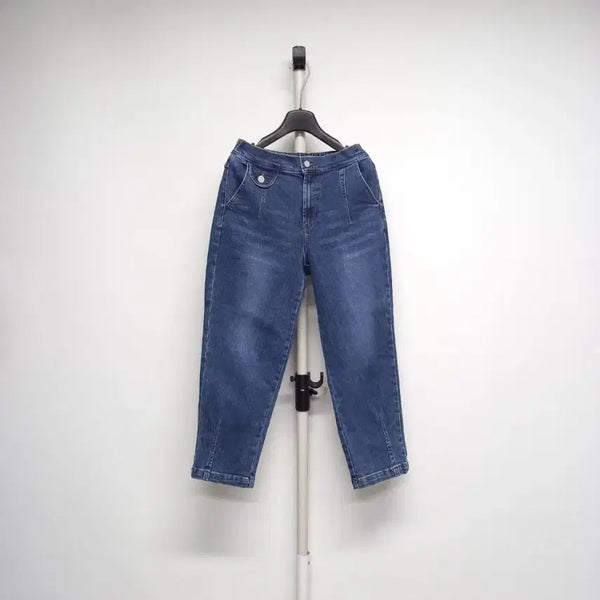[BUNJANG] Balenciaga Dark Wash Denim 8-9分 Length Pants Size 55 / 발렌시아 진청 데님 8부9부 팬츠 55
