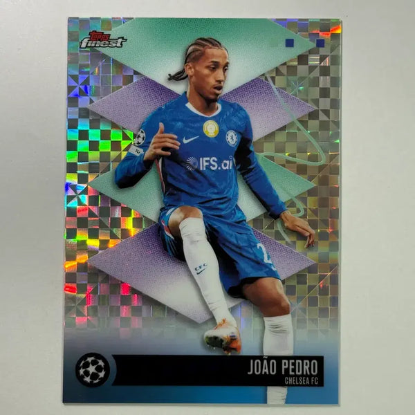 [BUNJANG] Chelsea João Pedro Finest Football Card / 첼시 주앙 페드로 파이니스트 축구 카드