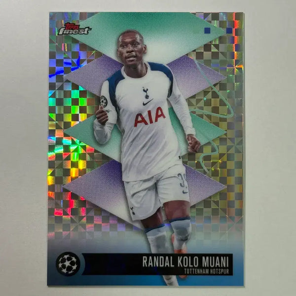 [BUNJANG] Tottenham Randal Kolo Muani Finest Football Card / 토트넘 콜로 무아니 파이니스트 축구 카드