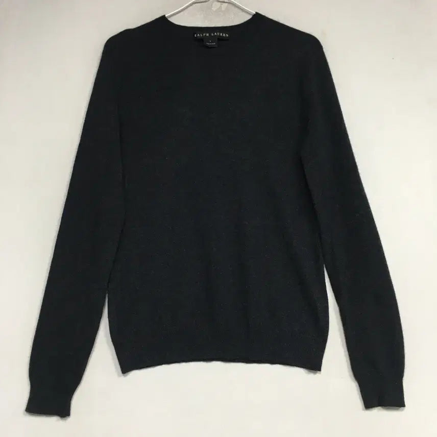 [BUNJANG] Ralph Lauren Polo Women's 100% Cashmere Knit Sweater L / 랄프로렌폴로 여성 캐시미어 100 니트 L