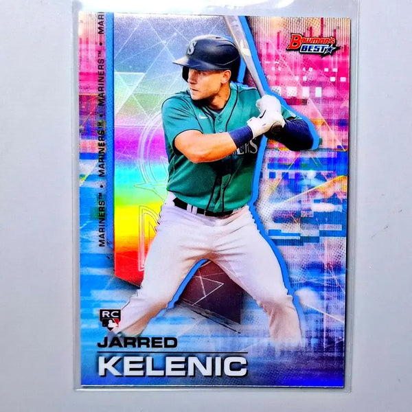 [BUNJANG] MLB Jared Kelenic 2021 Bowman's Best Rookie Refractor Card / MLB 제러드 켈닉 루키 리플렉터 2021 보우먼스 베스트
