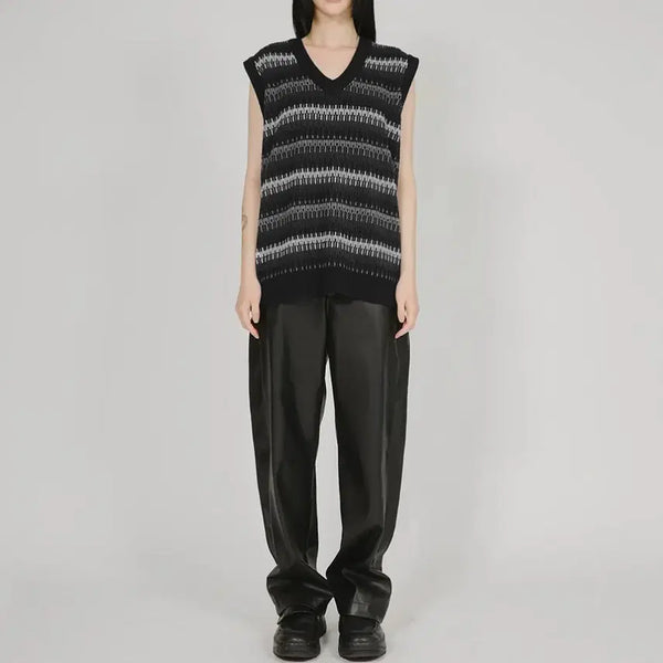 [BUNJANG] Flare Up Vest Knit L / 플레어업 조끼니트 L