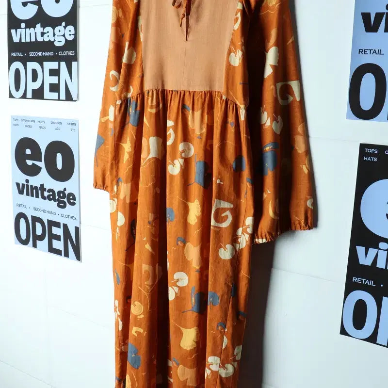 [BUNJANG] W(F) Vintage Dress USA 90s Pattern / W(F) 브랜드빈티지 드레스 원피스 USA 90S년대 패턴-H35842