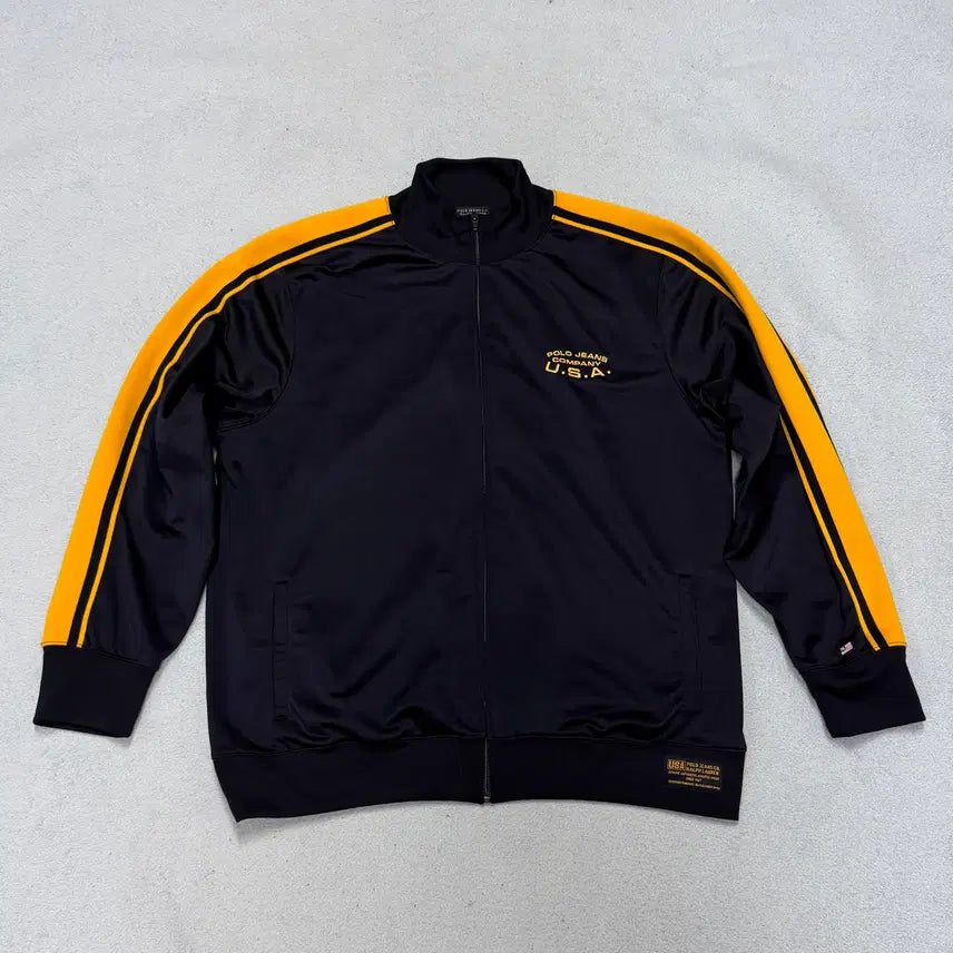 [BUNJANG] Polo Jeans Ralph Lauren Track Zip-Up Jacket / 폴로진스 랄프로렌 트랙 집업(100-105)