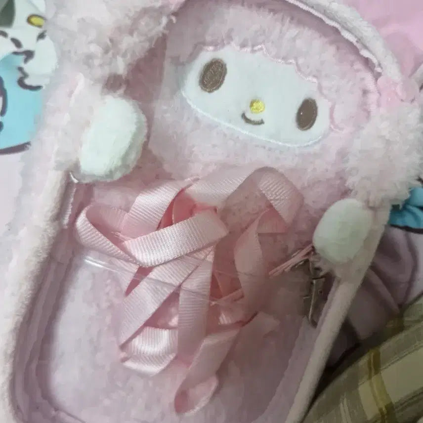 [BUNJANG] My Melody Acrylic Necklace/Keyring / 마이멜로디 아크릴 목걸이,키링
