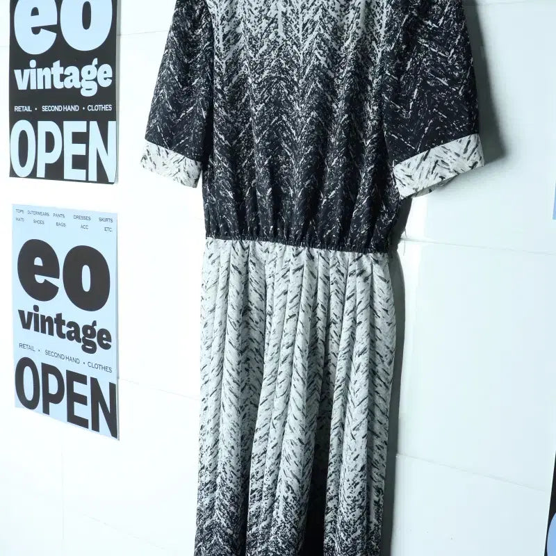 [BUNJANG] Ajax Short-Sleeve Dress / W(F) 아약스 드레스 원피스 USA 90S년대 반소매-H35848