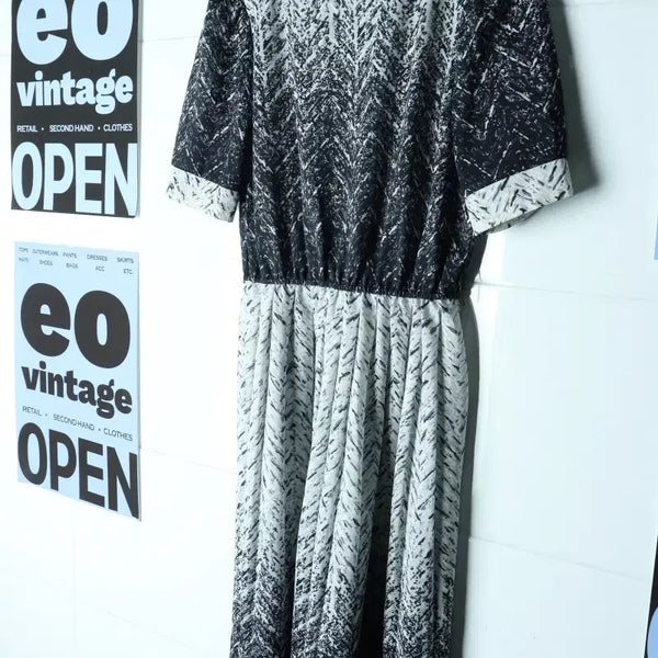 [BUNJANG] Ajax Short-Sleeve Dress / W(F) 아약스 드레스 원피스 USA 90S년대 반소매-H35848