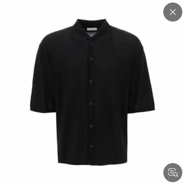 [BUNJANG] Lemaire Knit Polo Shirt Black XS / Lemaire 르메르 니트셔츠 블랙 새상품 XS