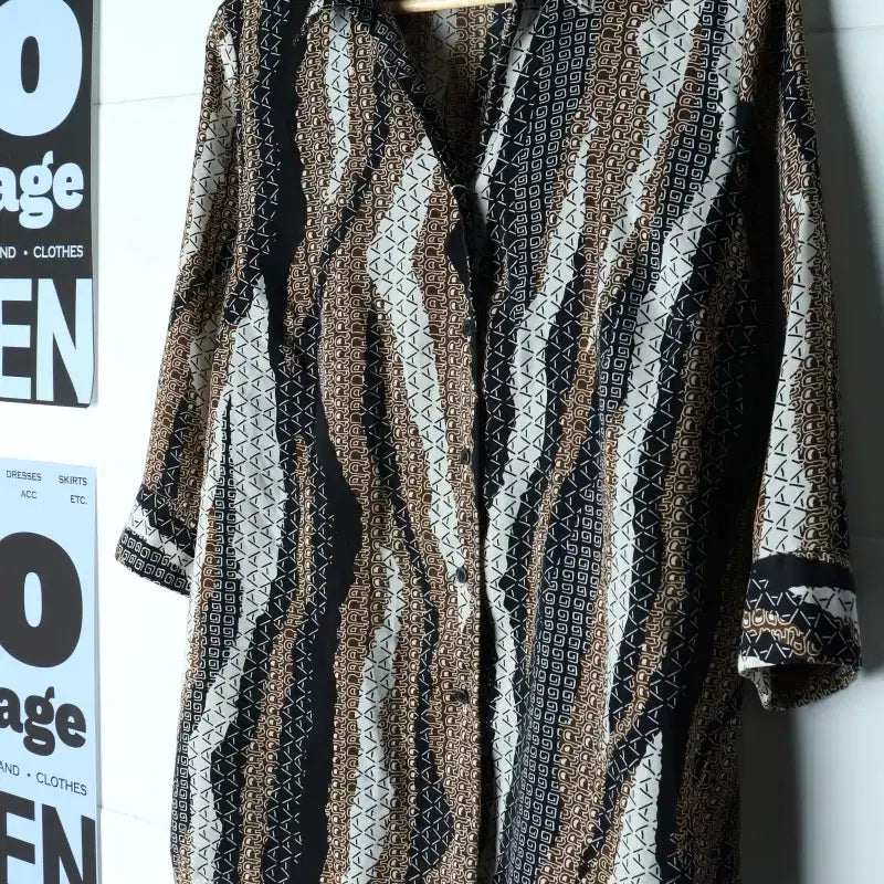 [BUNJANG] Apivel 90s French Style Blouse Shirt / W(L-XL) 아피벨 셔츠 남방 블라우스 90S년대 프랑스-H35850