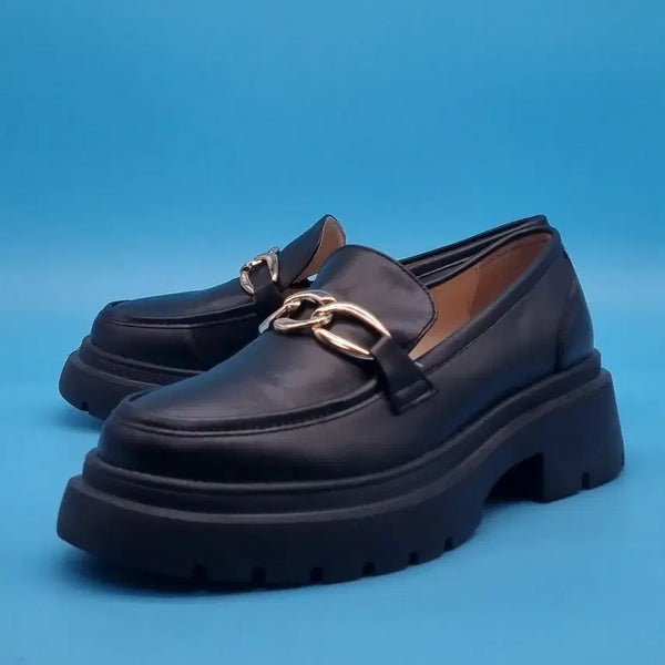 [BUNJANG] ESQUIRE Simplicity Women's Loafers / bb 에스콰이어 심플리트 여성 로퍼 240 굽4