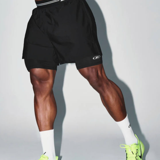 [BUNJANG] BORN TO WIN Squat Running Shorts Black Volante / (새상품) 본투윈 스쾃 러닝 반바지 3size 블랙 볼란테 압도 올라잇 프리덤