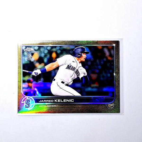 [BUNJANG] MLB Jared Kelenic 2022 Topps Chrome Gold Refractor Ben Baller Limited Edition 50 / MLB 제러드 켈닉 50한정 골드 리플 2022 탑스크롬 벤볼러