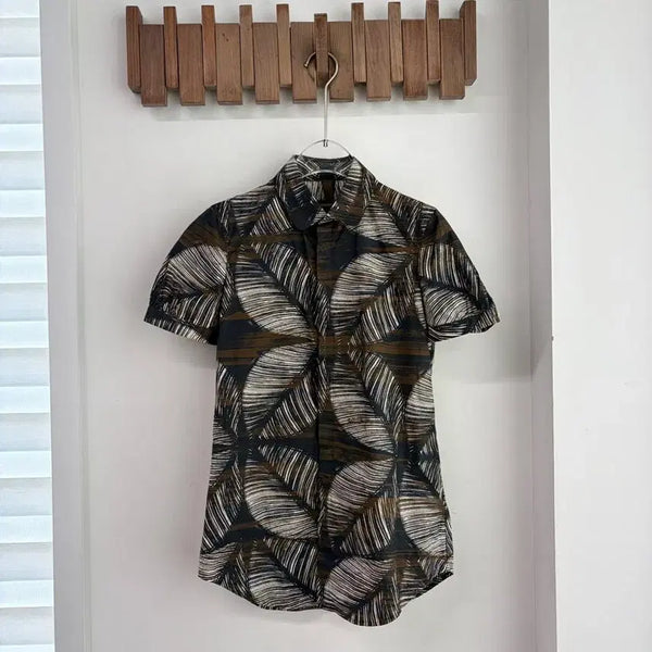 [BUNJANG] DSQUARED2 Short Sleeve Shirt / 디스퀘어드2 반팔 셔츠