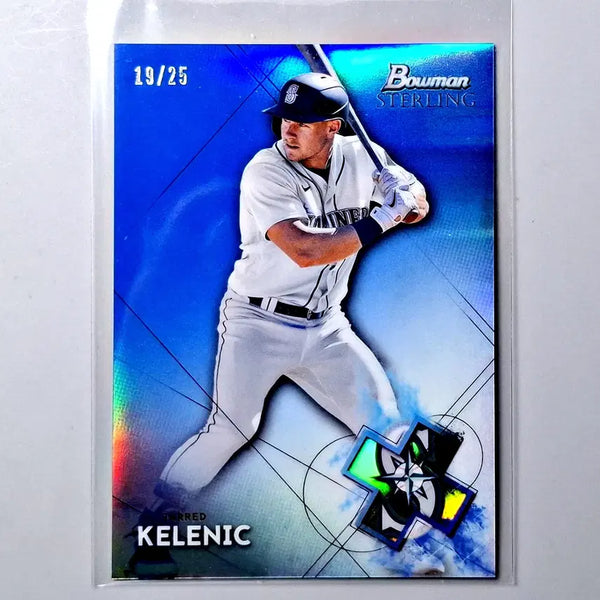 [BUNJANG] 2021 Bowman Sterling Jared Kelenic Rookie Blue Refractor Limited Edition #25 / MLB 제러드 켈닉 루키 25한정 블루리플렉터 2021 보우먼 스털링