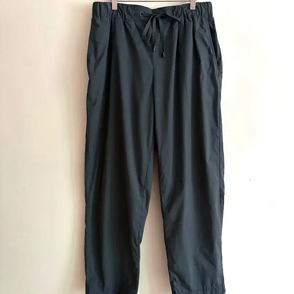 [BUNJANG] Indigo Blue Banding Pants / 인디고블루 밴딩 바지