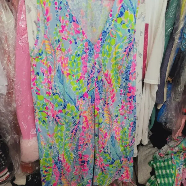 [BUNJANG] Lilyfri Pattern Sleeveless Dress Size S / 릴리프리 패턴 민소매 원피스 S