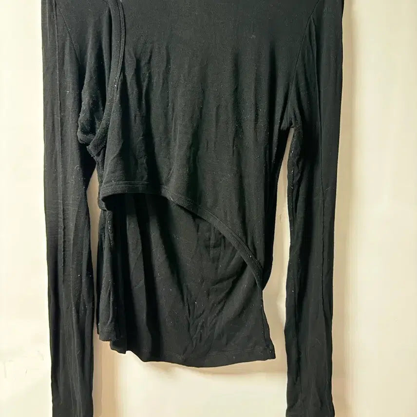 [BUNJANG] Insilence Layered Cut-out T-Shirt / 인사일런스 레이어드 컷아웃 티셔츠