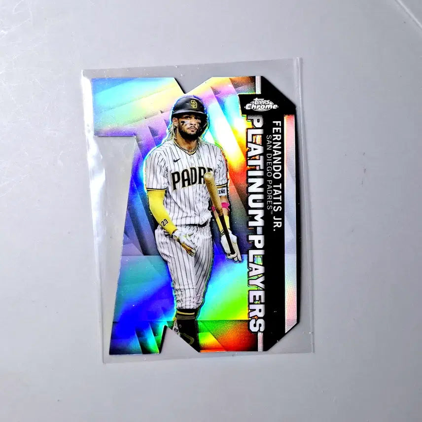 [BUNJANG] Fernando Tatis Jr. 70th Anniversary Limited Refractor Die-Cut 2021 Topps Chrome / MLB 페르난도 타티스 주니어 70주년 한정 리플 다이컷 2021 탑스크롬