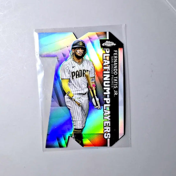 [BUNJANG] Fernando Tatis Jr. 70th Anniversary Limited Refractor Die-Cut 2021 Topps Chrome / MLB 페르난도 타티스 주니어 70주년 한정 리플 다이컷 2021 탑스크롬