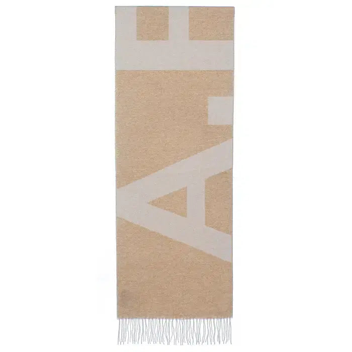 [BUNJANG] A.P.C. Logo Wool Blend Scarf / 아페쎄 A.P.C 로고 malo 스카프 머플러 WOAOV M15176 CAB